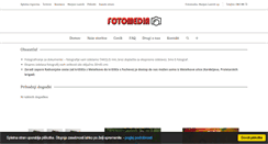 Desktop Screenshot of fotomedia.si